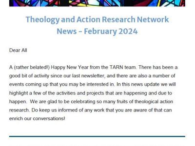 TARN Newsletter February 2024